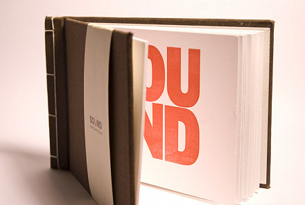Sound – Letterpress book