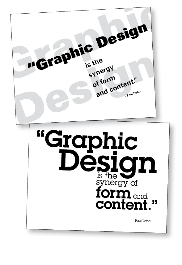 Graphic Design Is…