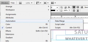 indesign data merge export unique files